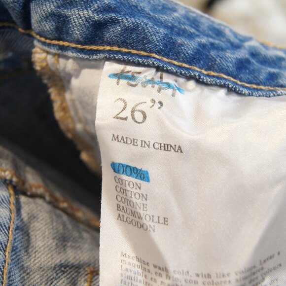 Ksubi Light Blue Denim Jeans High Waist 26" - Picture 4 of 8